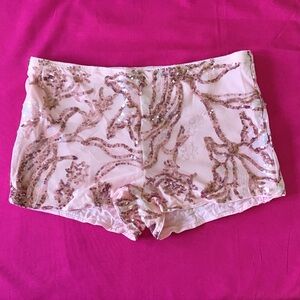 Sequined Hot Pants